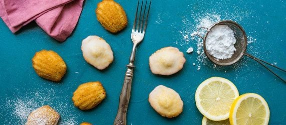 Madeleine al limone