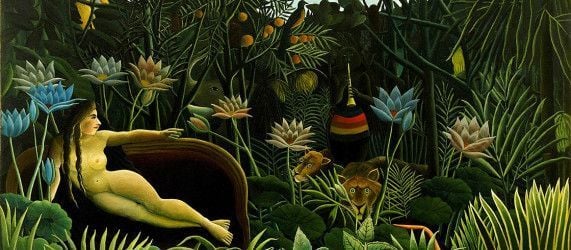 Henri Rousseau, Il sogno, (1910)