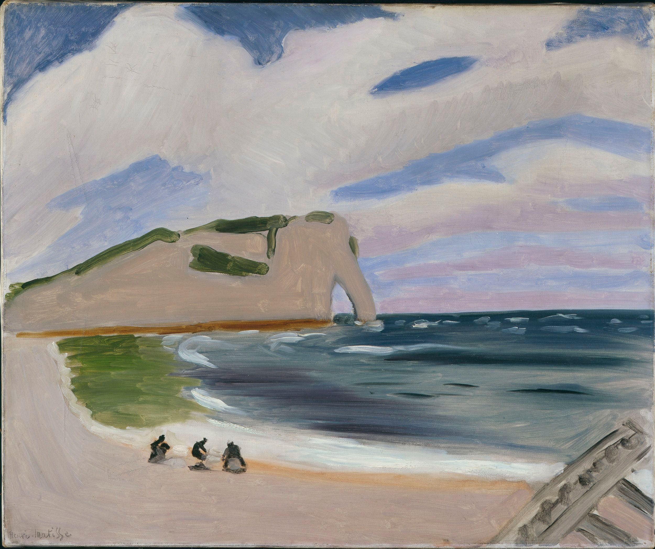 Henri Matisse Etretat, les laveuses, 1920, Huile sur toile ; 54,3 x 65,2 cm Cambridge, The Fitzwilliam Museum Legs de Arnold John Hugh Smith, 1964 PD.15-1964.
