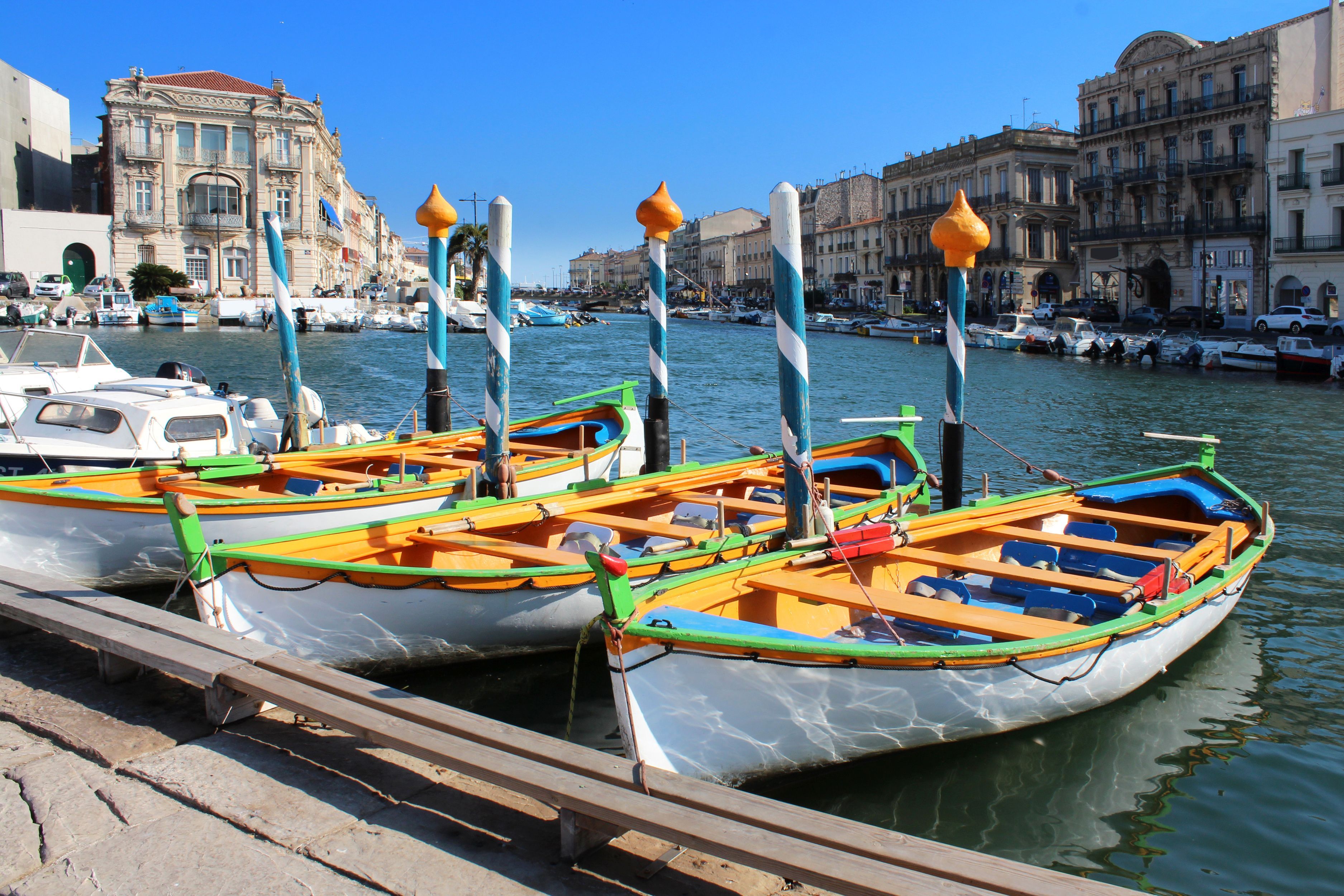 Port de Sète, en Occitanie. 