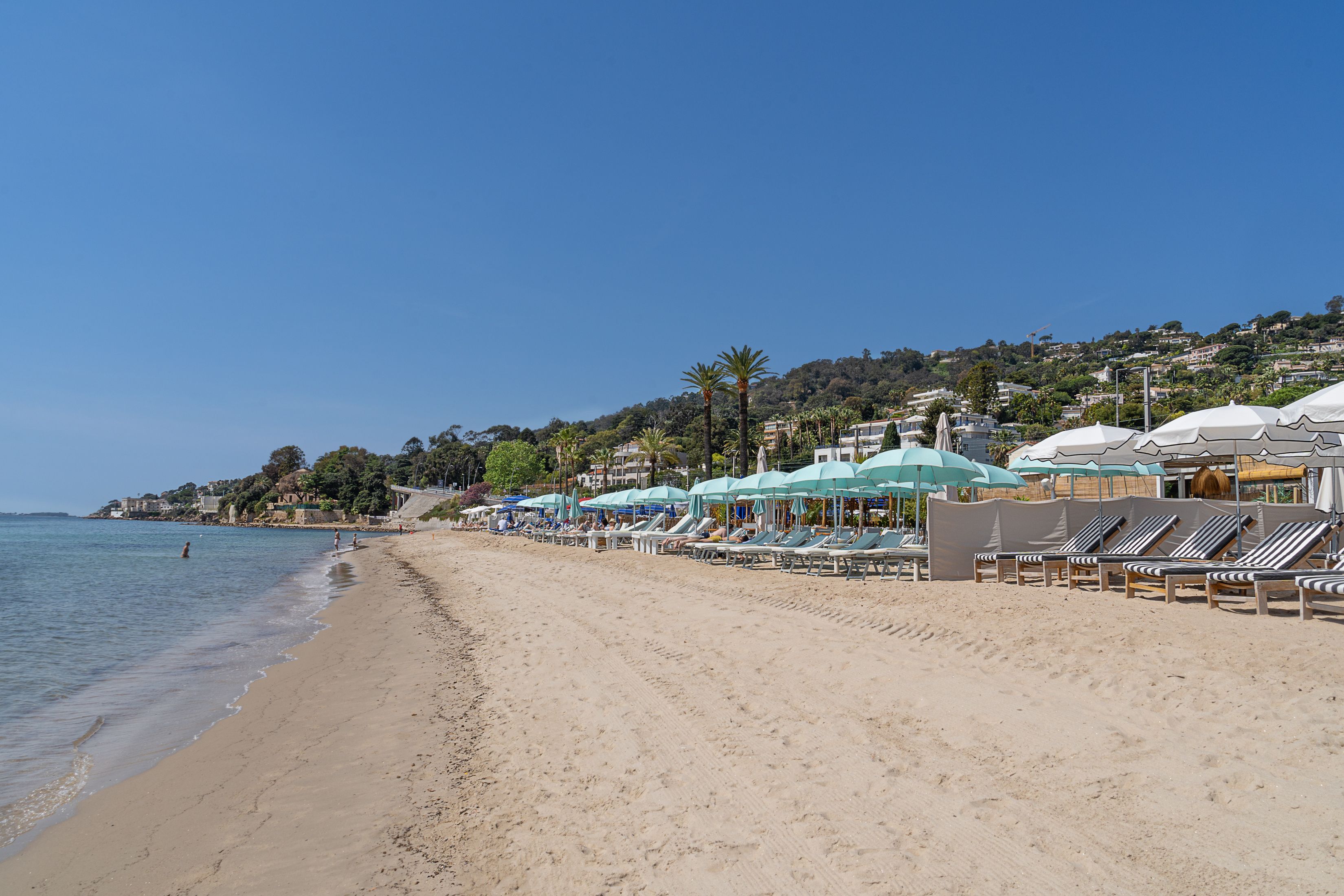 beach at Golfe Juan Vallauris on the French Riviera