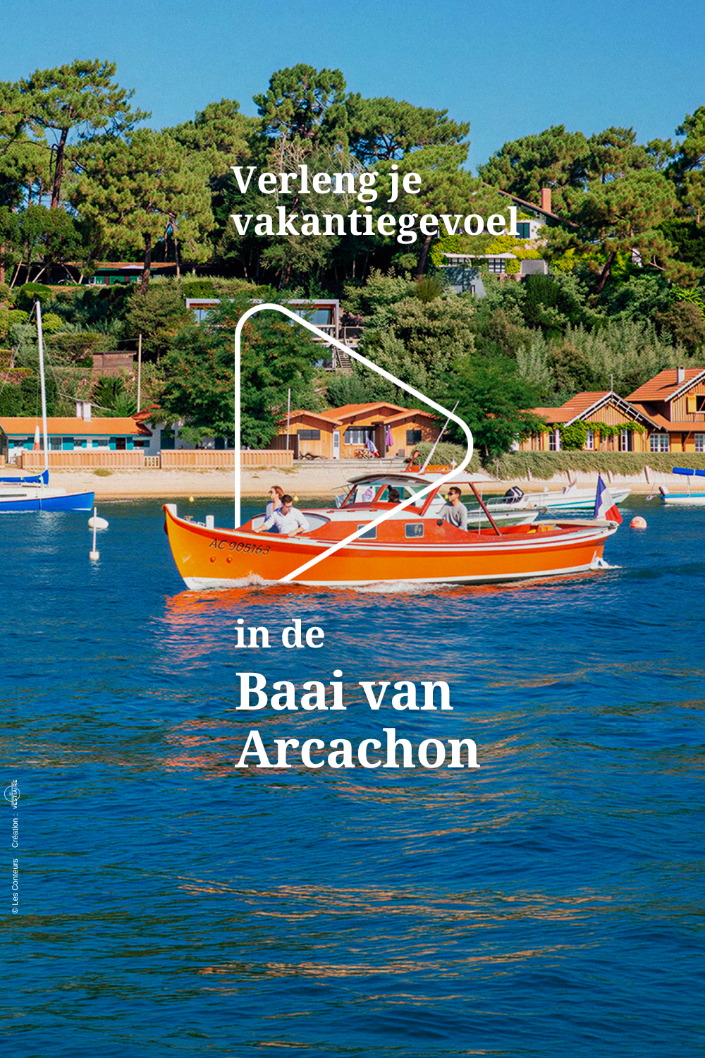 Varen in het Bassin d'Arcachon.