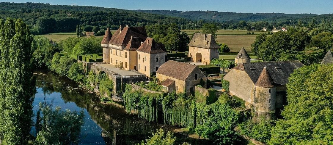  Château de Losse in Thonac, een van de vele kastelen in de Dordogne.