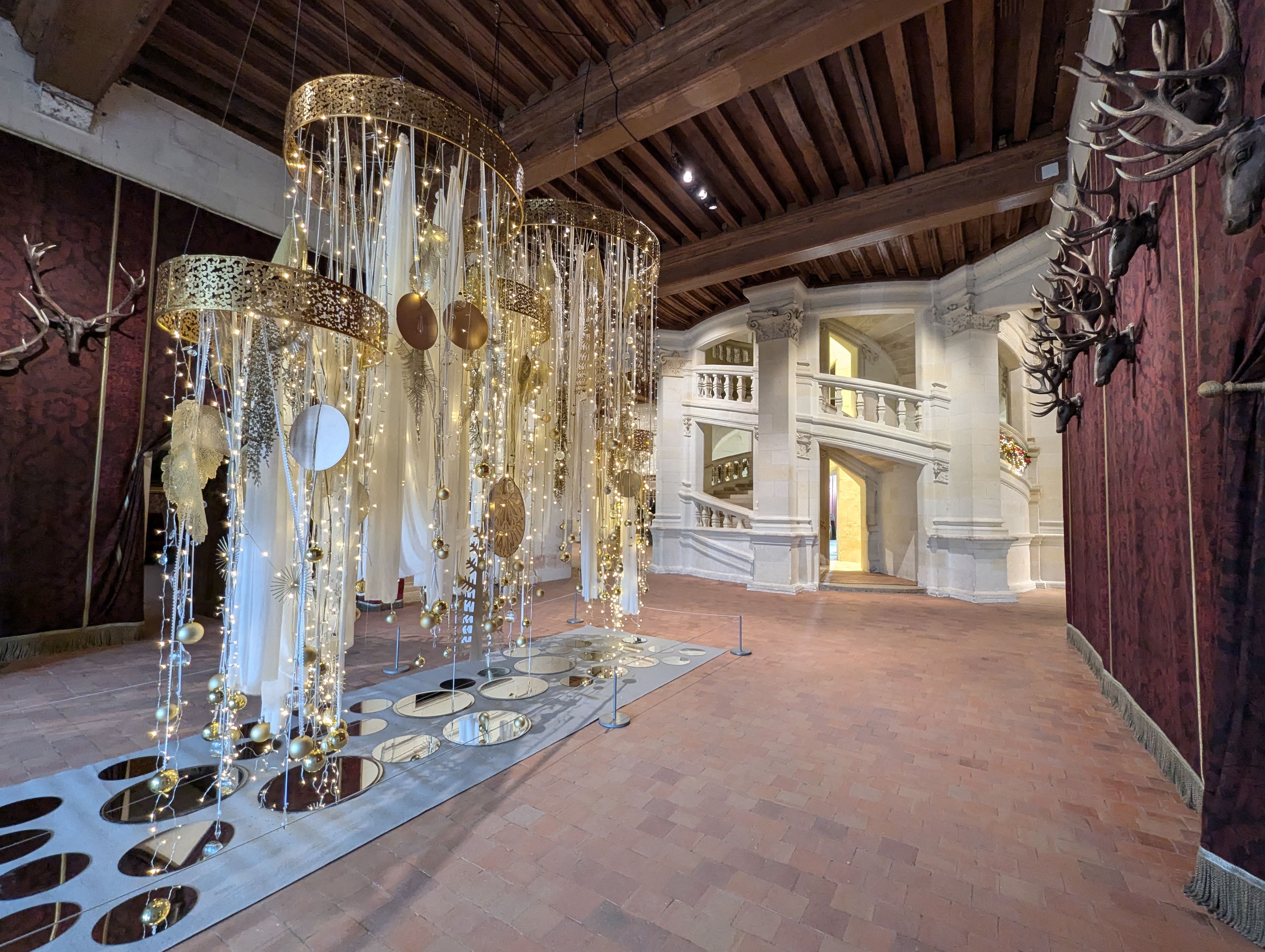 Het kasteel van Chambord, in de Loirevallei.