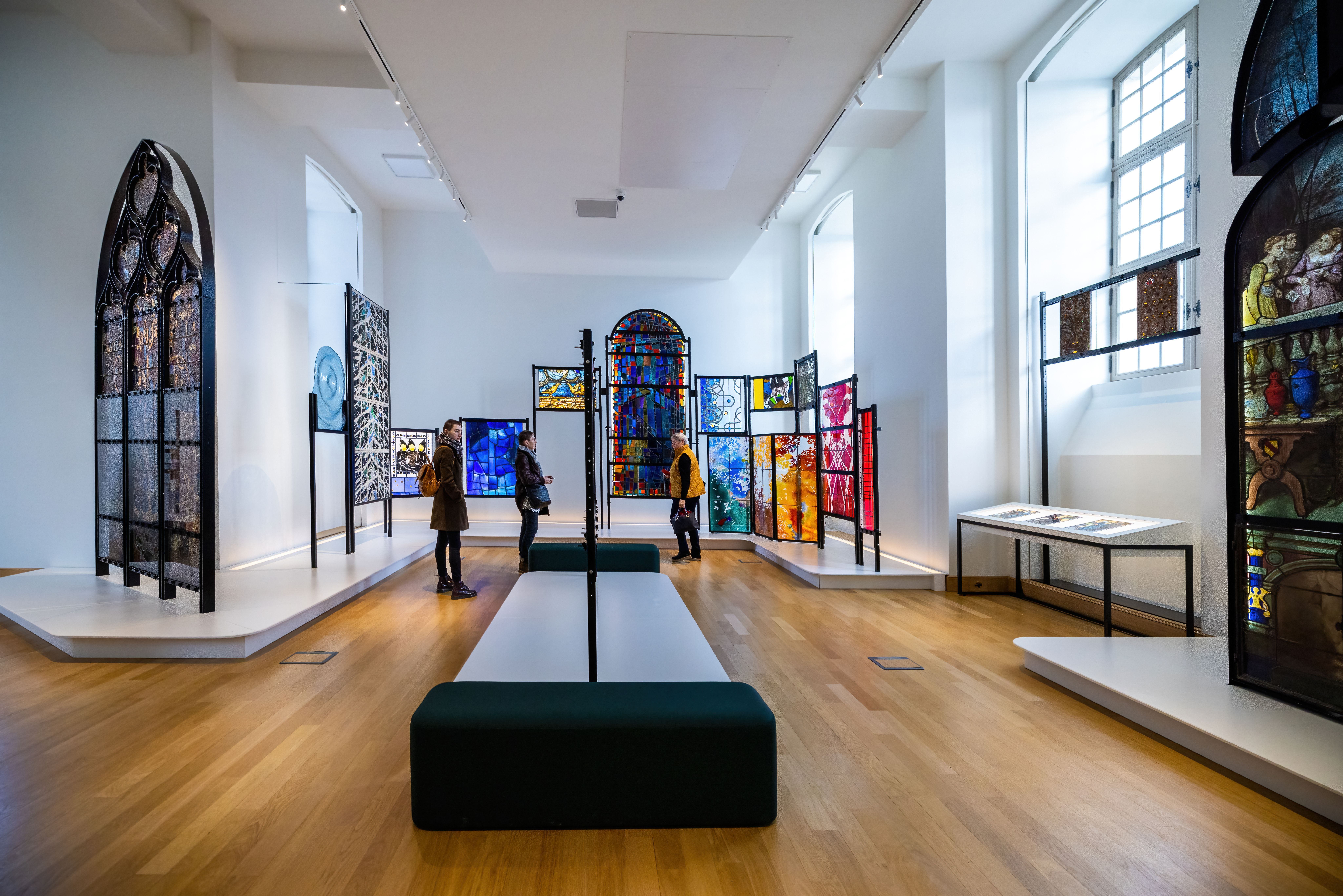 De Cité du Vitrail in Troyes, een museum gewijd aan glas-in-loodkunst.