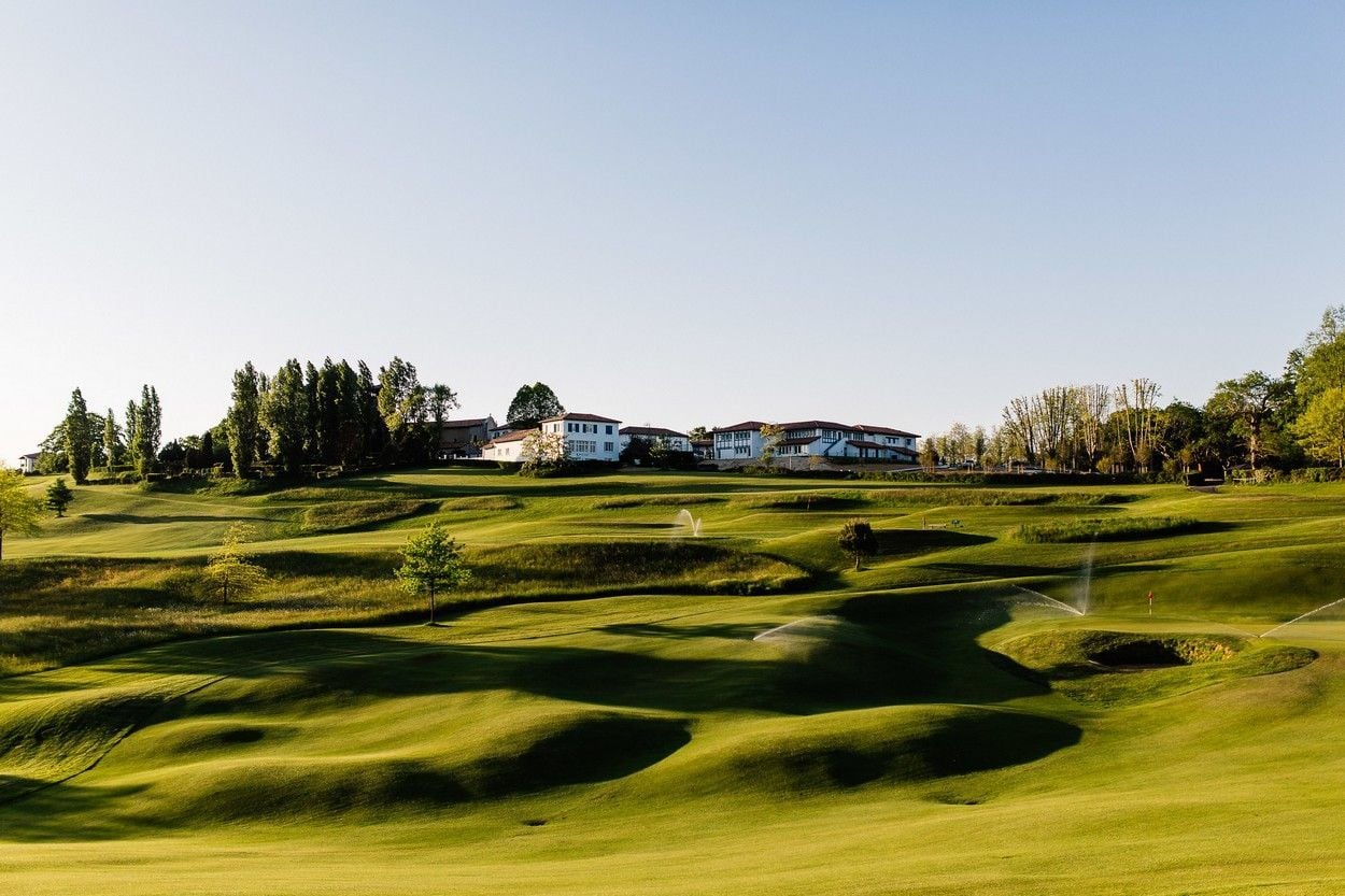 Golf d'Arcangues, vlak bij Biarritz (Frans Baskenland).