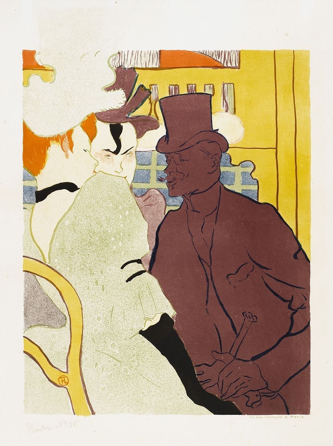 Exposition Toulouse-Lautrec, créateur d'icônes au Caumont-Centre d'Art, à Aix-en-Provence.