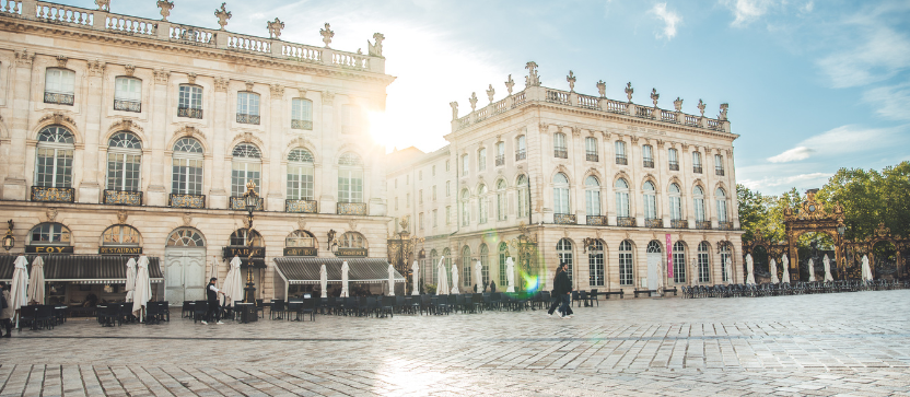 Plaza Stanislas en Nancy, en Lorena.