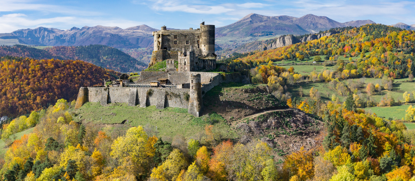 Château de Murol, en Auvergne. 