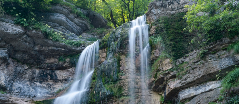 Cascades du Hérisson, Montagnes du Jura. 