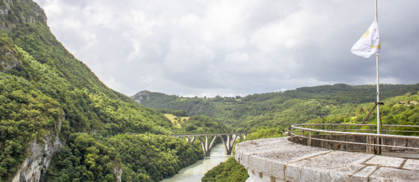 Fort l'Ecluse, dans les Montagnes du Jura. 