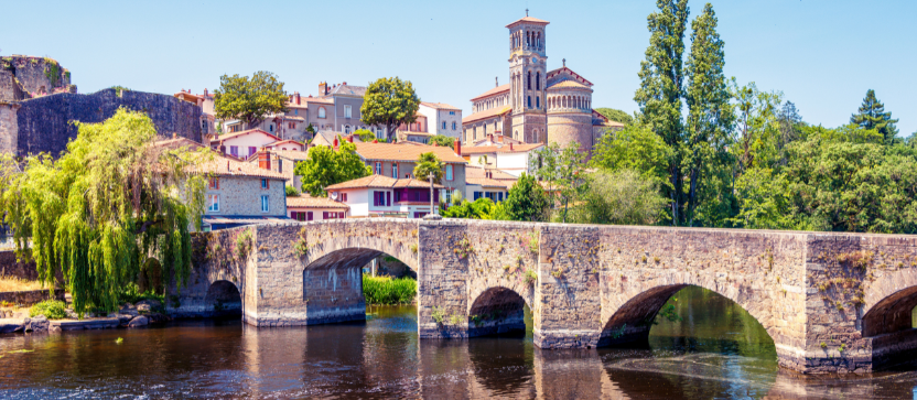 Clisson, in der Region Pays de la Loire. 