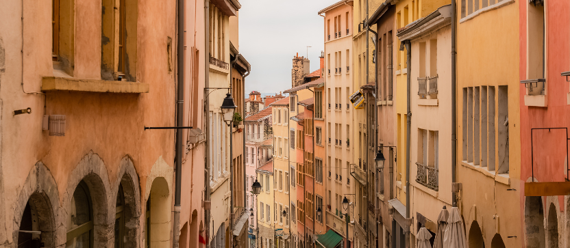 Les Pentes de la Croix-Rousse, à Lyon. 