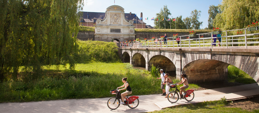 Parc de la Citadelle à Lille. 