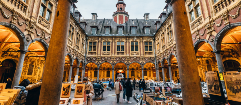 Vieille Bourse, à Lille. 