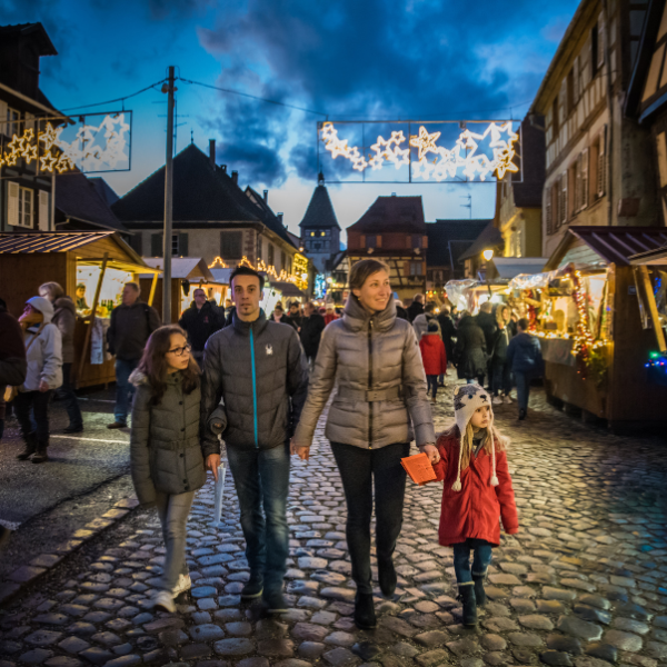 Bergheim, en Alsace.