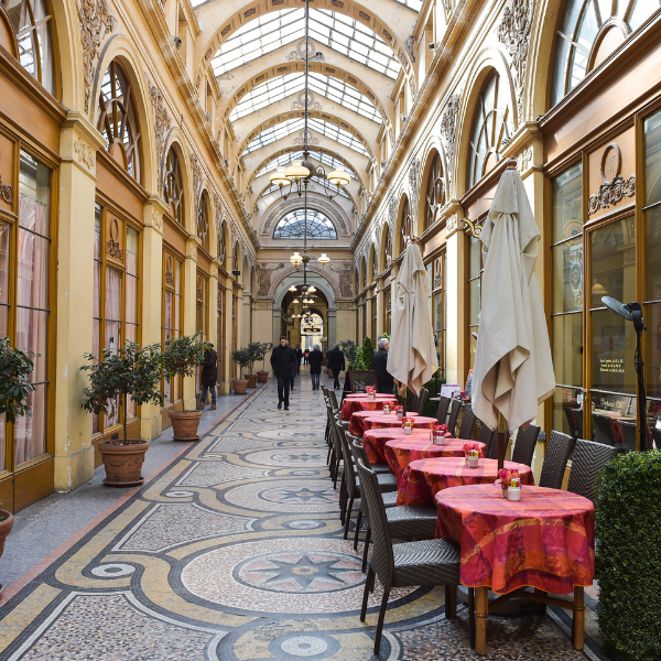 Galerie Vivienne, à Paris.