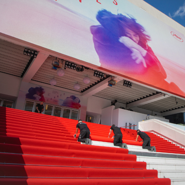 Palais des Festivals à Cannes, sur la Côte d'Azur.