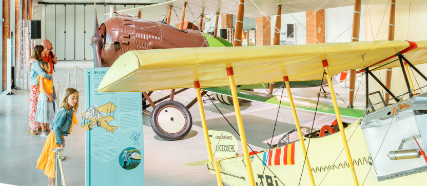 Visite de l'Envol des Pionniers, histoire de l'aéropostale à Toulouse.