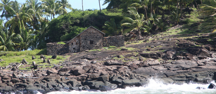 Archipel des îles du Salut, en Guyane. 