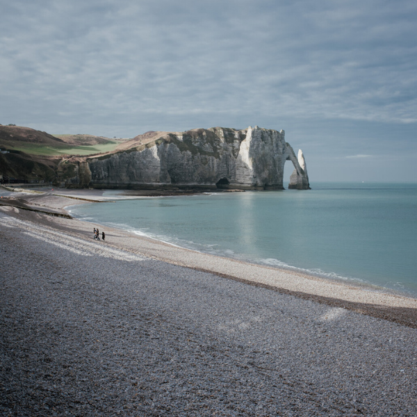 Etretat, en Normandía.