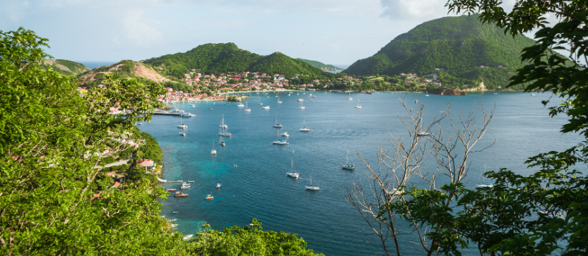 Baie des Saintes, en Guadeloupe.