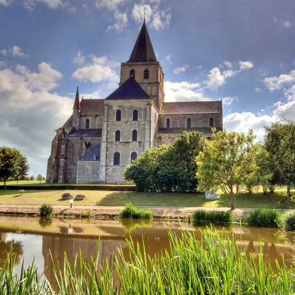 Abbaye de Cerisy-La-Forêt, en Normandie. 