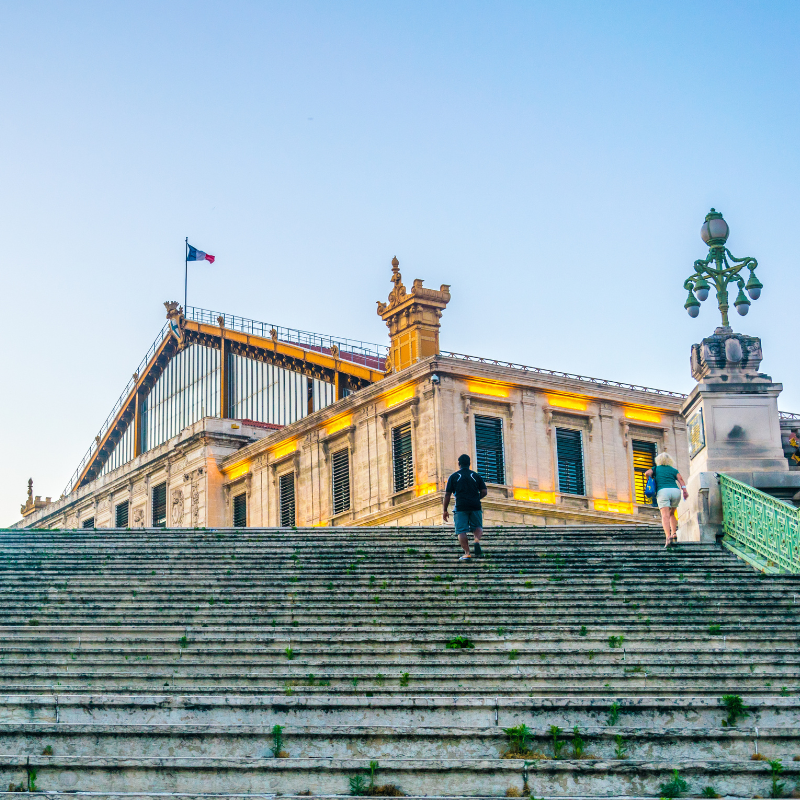 Bahnhof Marseille Saint-Charles in der Provence.