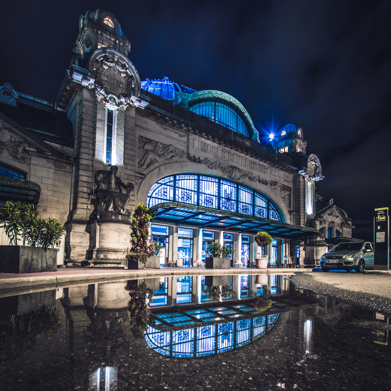 Gare des Bénédictins in Limoges. 