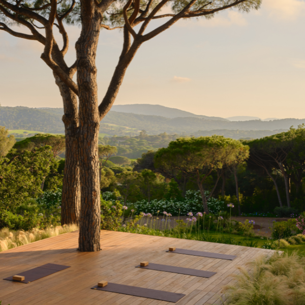 Hôtel Airelles Saint-Tropez, sur la Côte d'Azur. 