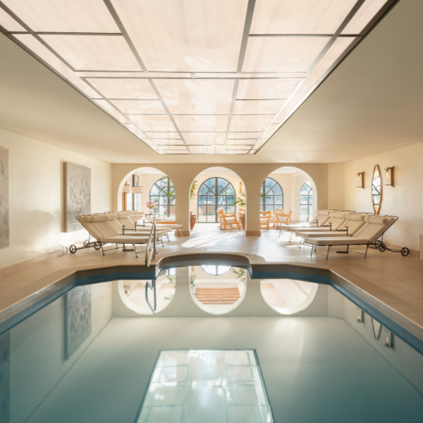Spa Airelles du Château de la Messardière, dans le golfe de Saint-Tropez.