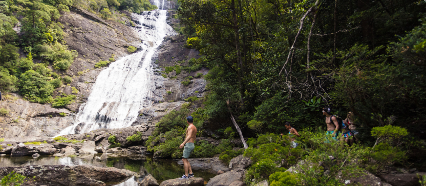 Cascade de Tao en Nouvelle-Calédonie. 