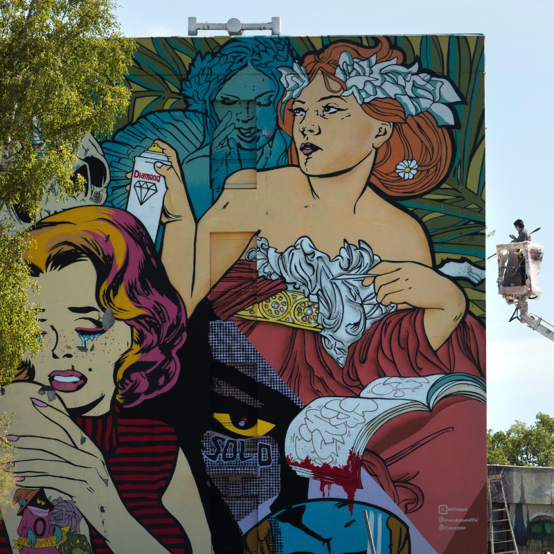 Street Art City, en Auvergne. 