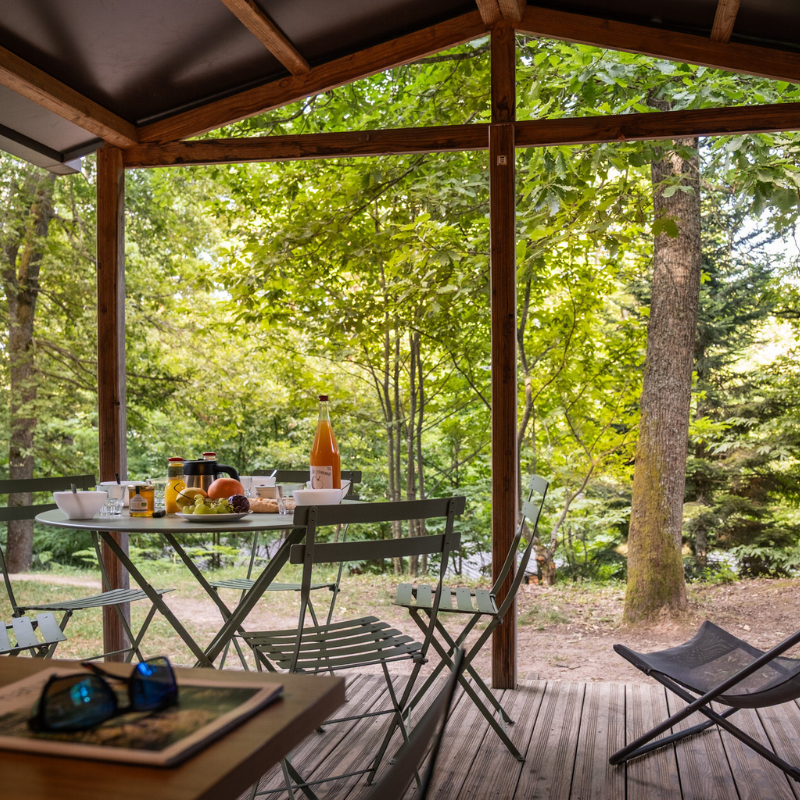 Camping Huttopia Watwiller, en Alsace.