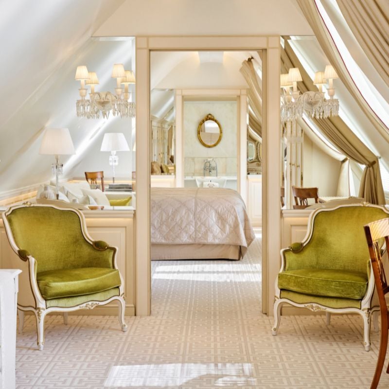 Suite La Parisienne van Le Meurice in Parijs.