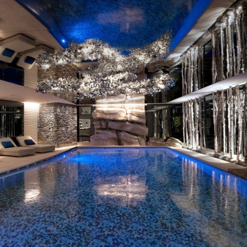 De Spa Cheval Blanc van het Courchevel.