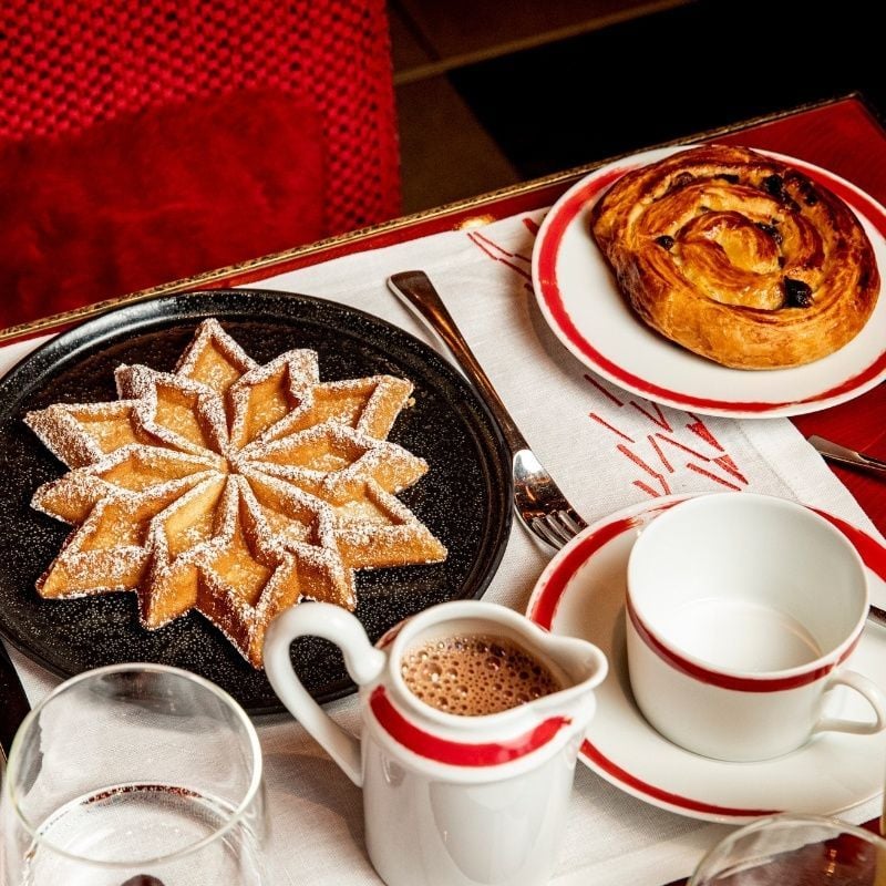 Restaurant Le Grill Alpin in Courchevel.