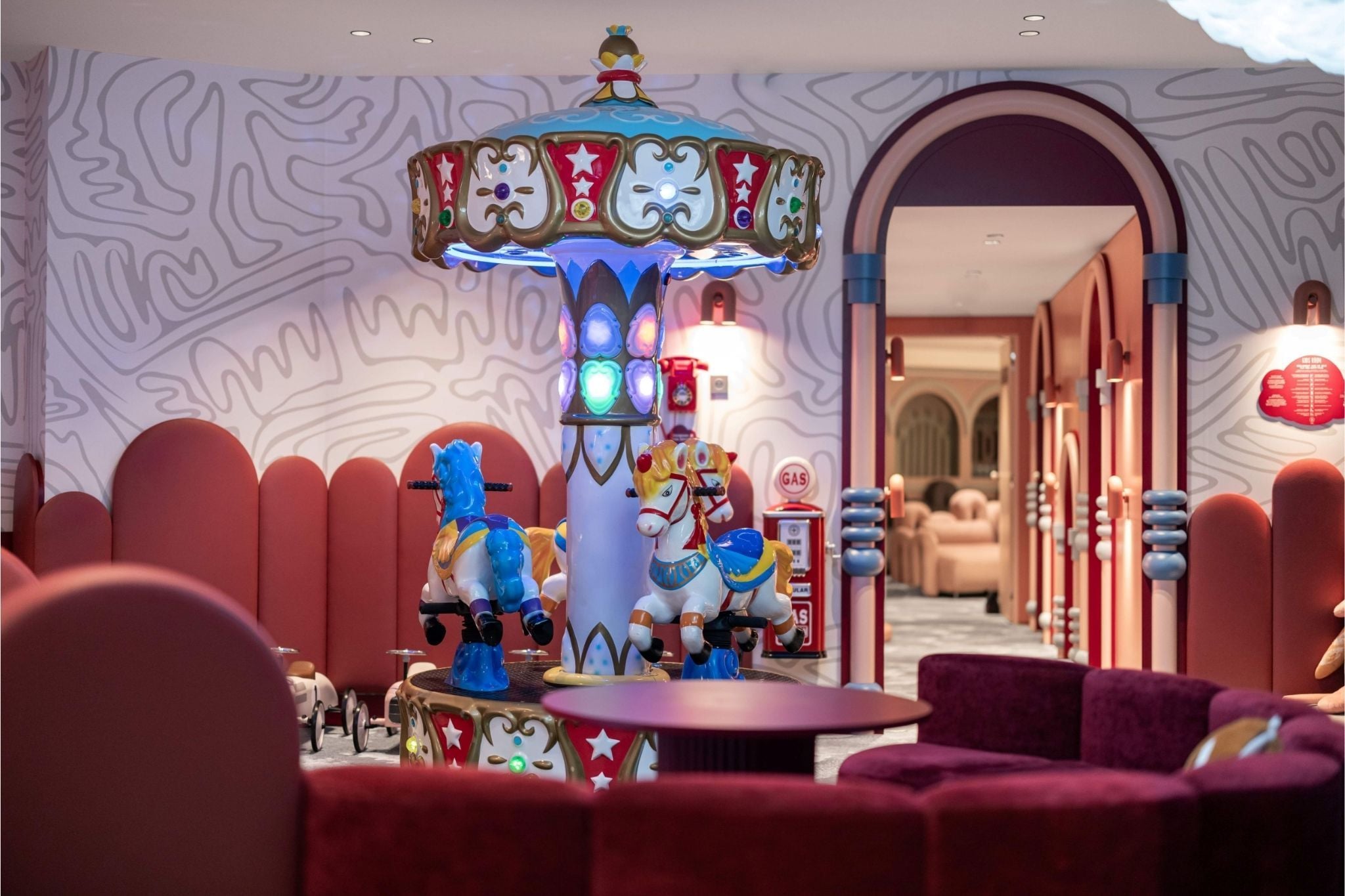 De kidsclub van het K2 Palace in Courchevel (Franse Alpen).