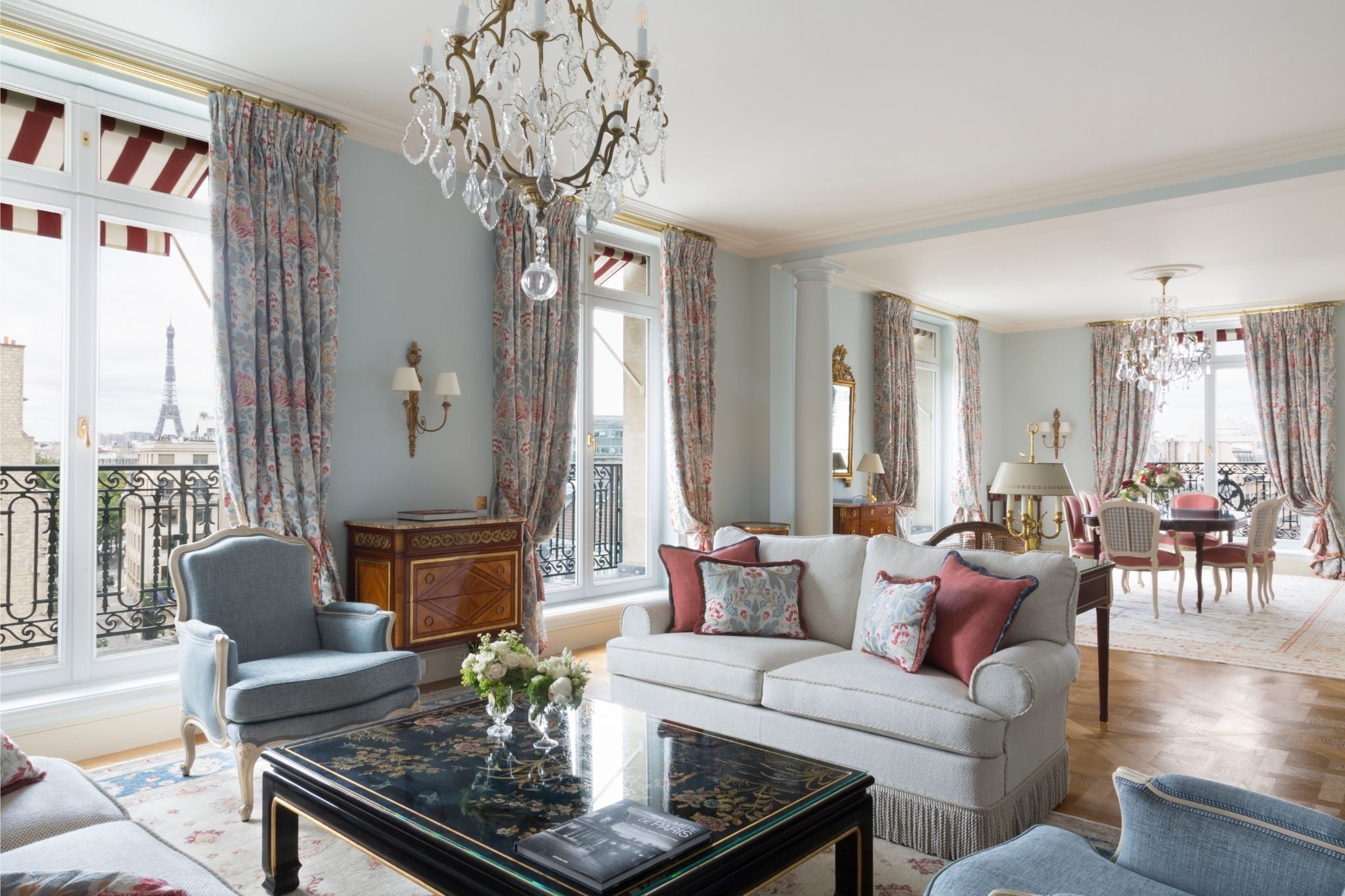 Suite Paris de l'hôtel Le Bristol.
