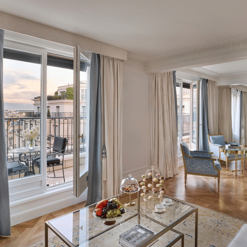 Suite parisina del hotel Four Seasons George V