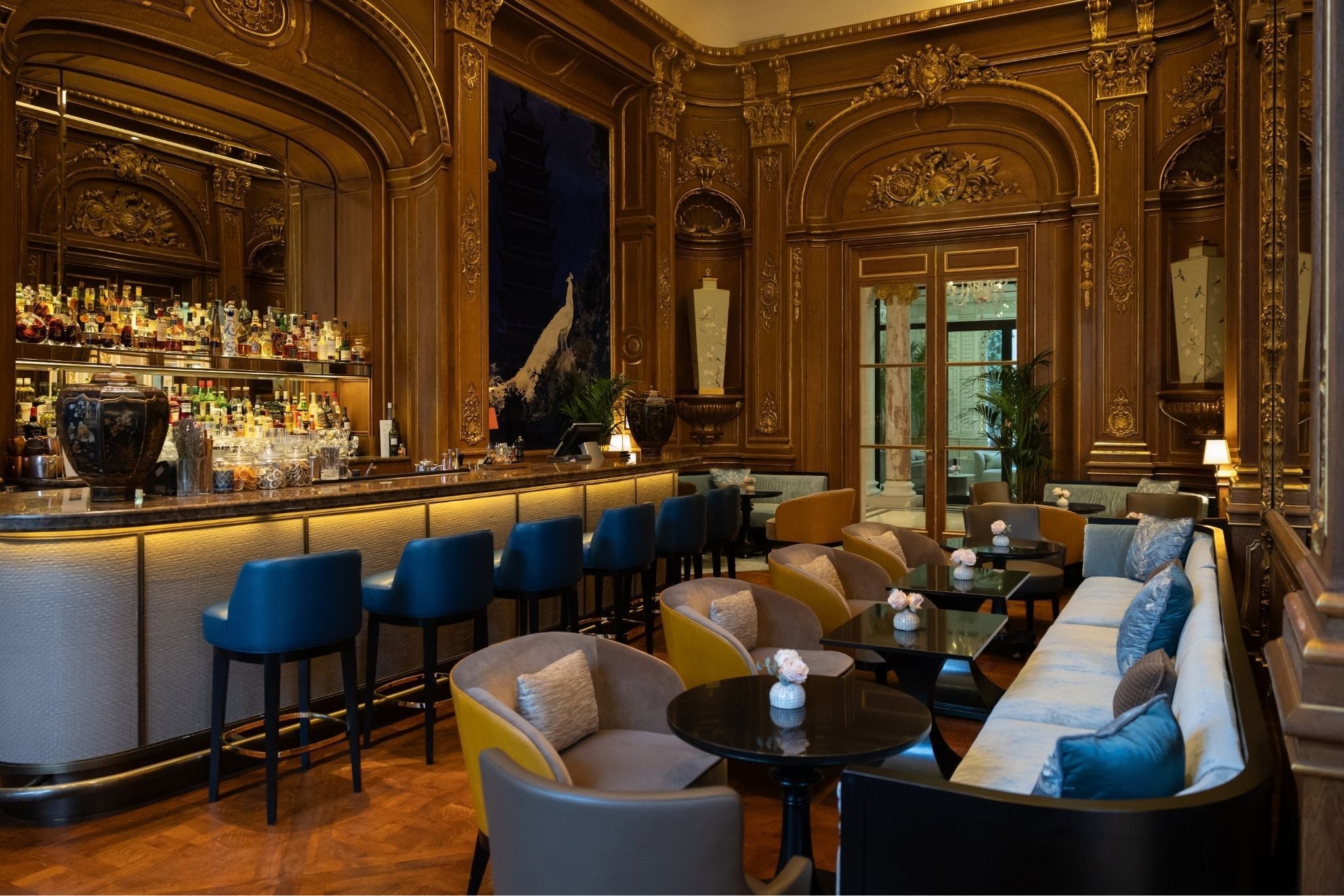 Bar Kléber à l'hôtel The Peninsula Paris.