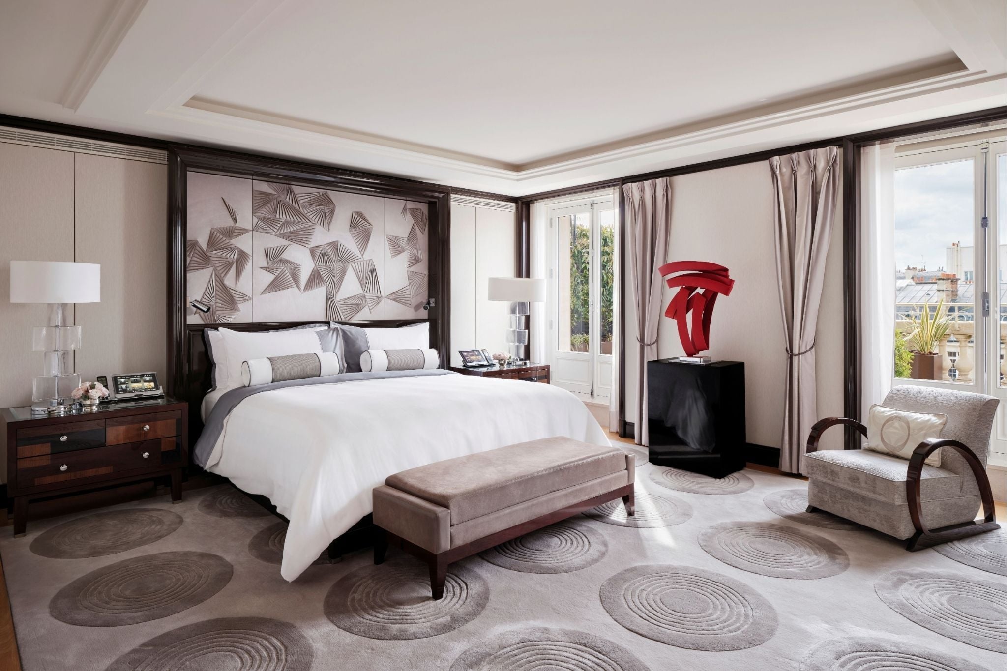 Suite Katara à l'hôtel The Peninsula Paris.