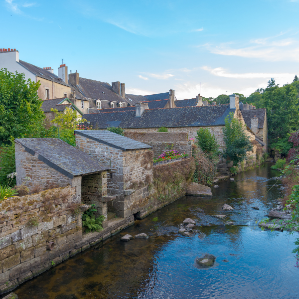 Pont-Aven in Bretagne. 