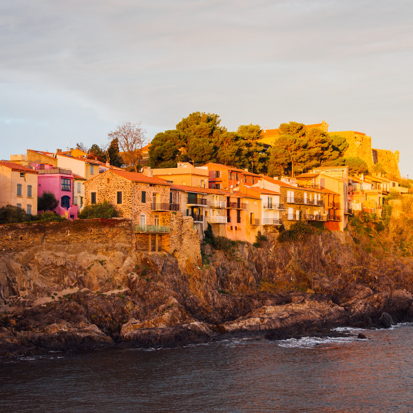 Collioure aan de Occitaanse kust. 