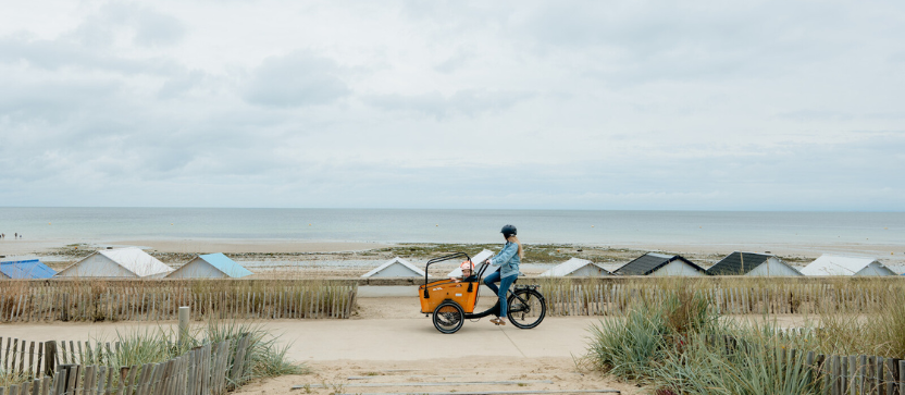 Langrune-sur-Mer, en Normandie.