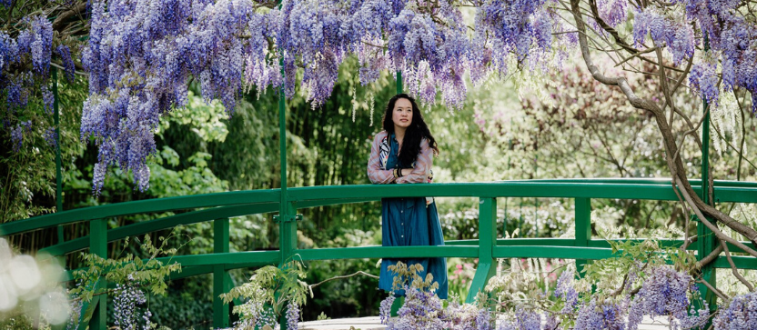 Jardins de Claude Monet à Giverny, en Normandie.