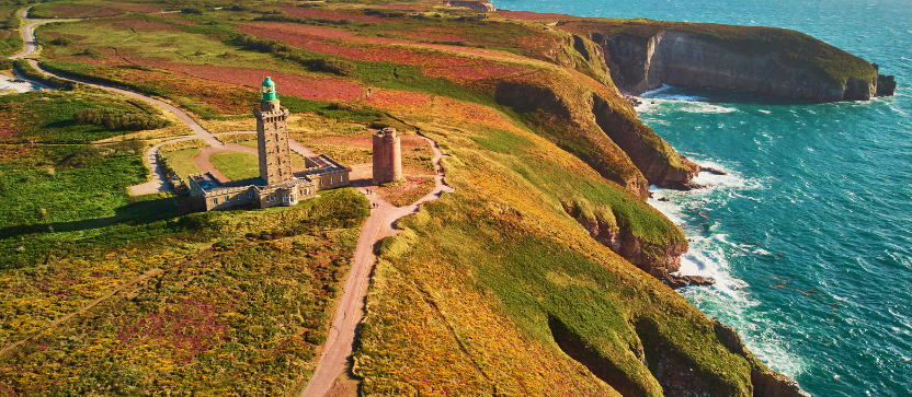 Cap Fréhel, en Bretagne. 