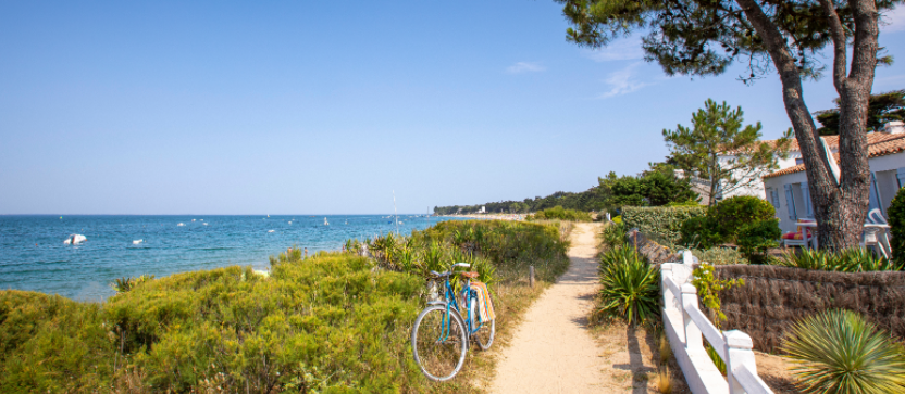 île de Noirmoutier, au large de la Côte Atlantique. 