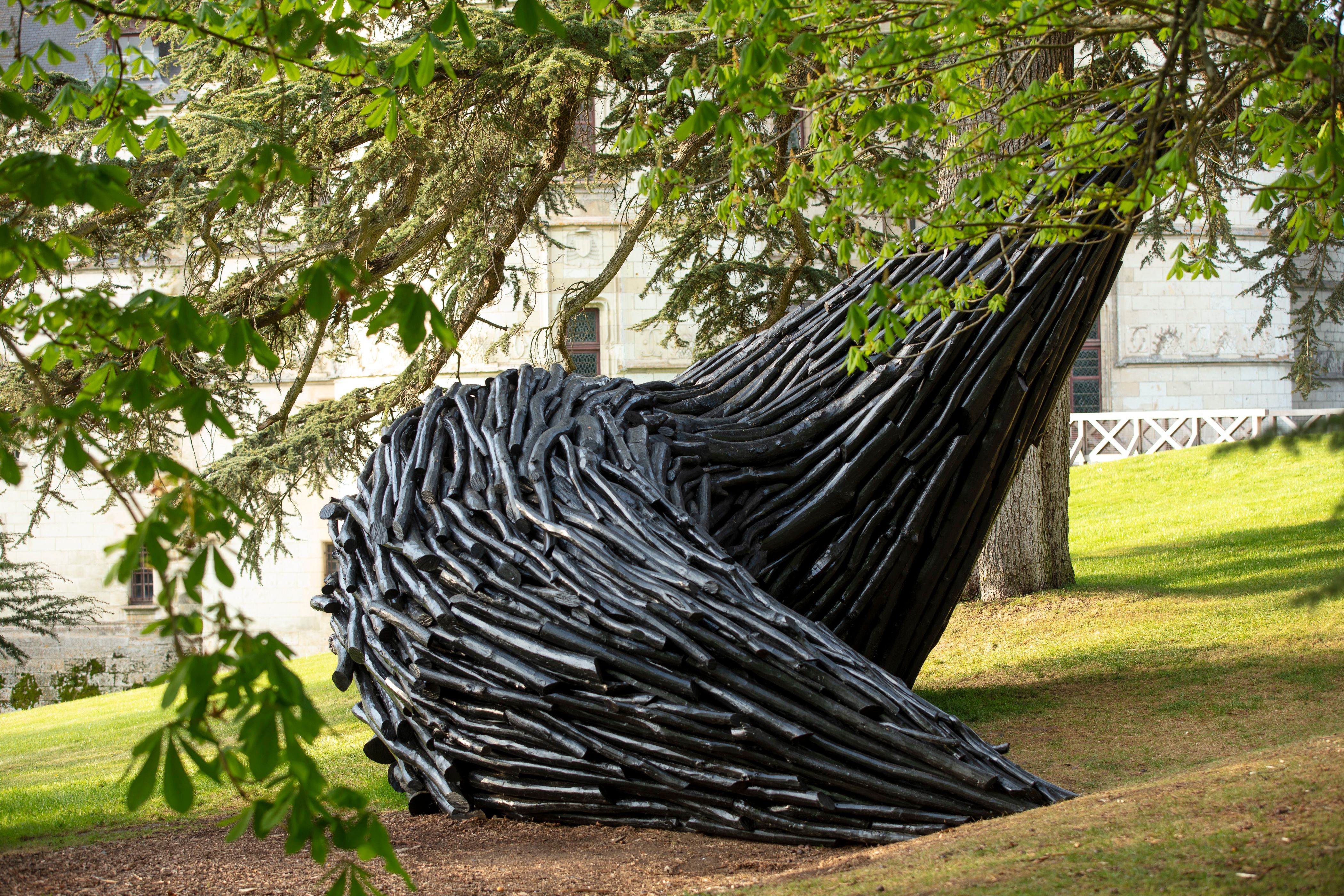 Sculpture de la Saison d'Art dans le Domaine de Chaumont-sur-Loire