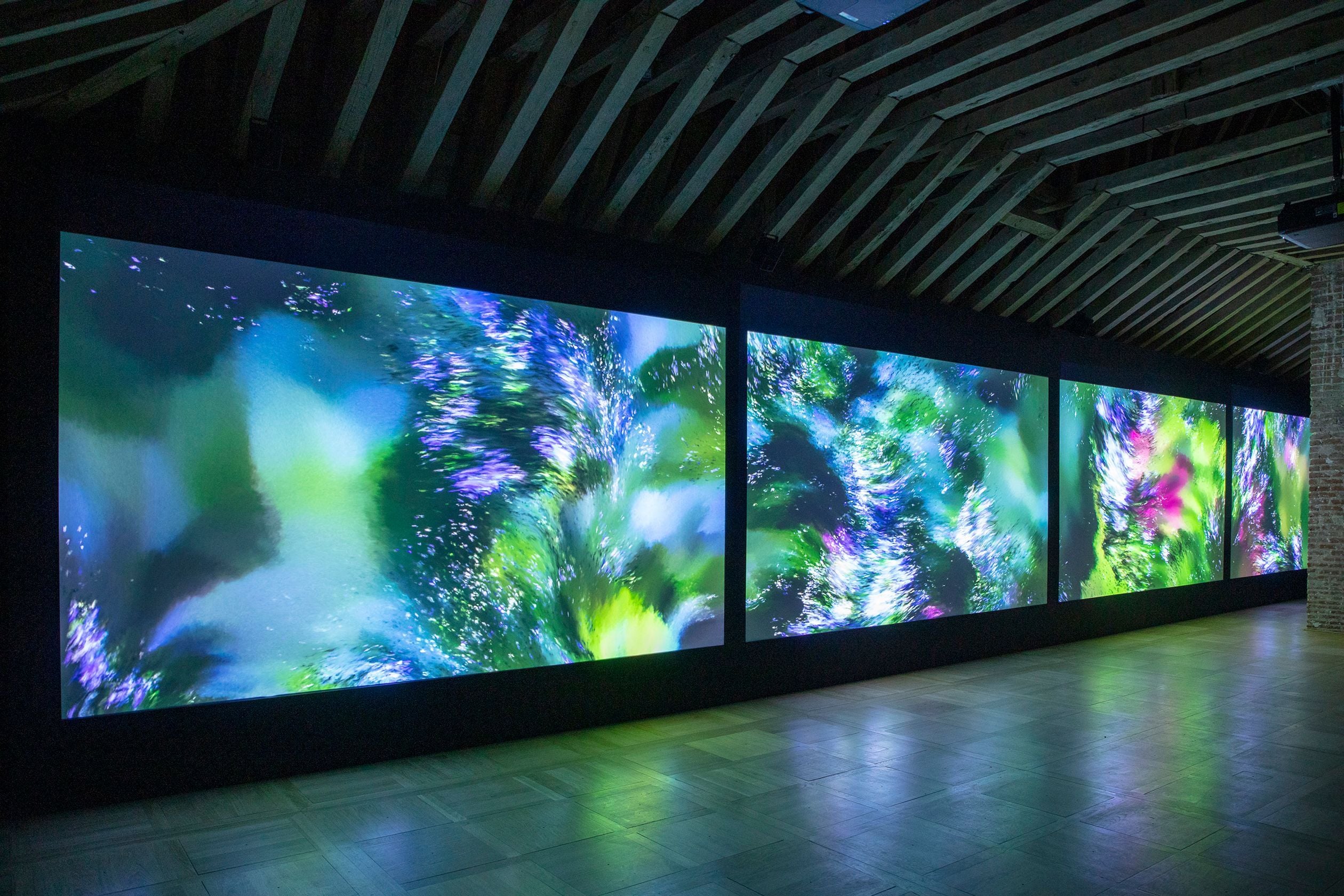 Installation dans le cadre de la programmation culturelle du Domaine de Chaumont-sur-Loire